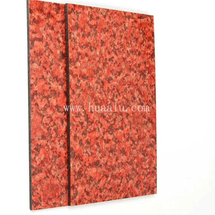 Marble finish aluminium composite panel